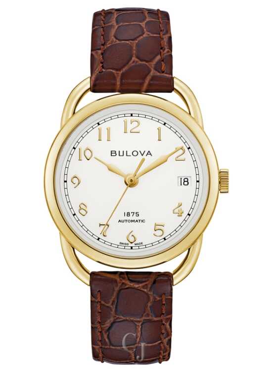Bulova Joseph Bulova Commodore Limited Edition Swiss Automatic Stainless Steel Men’s Watch 97M117