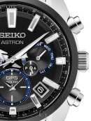 Seiko Astron GPS Solar Dual-Time Black Dial Stainless Steel Men’s Watch SSH053 - Image 2
