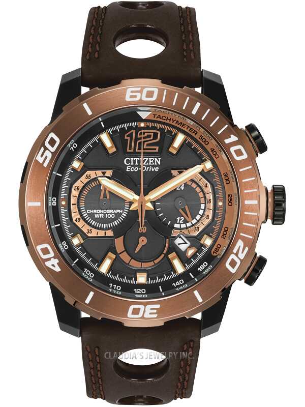 Citizen Primo Stingray 620 Black Dial Eco-Drive Chronograph