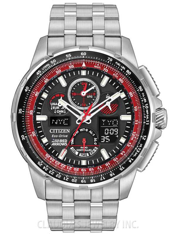 CITIZEN RED ARROWS SKYHAWK A-T JY8059-57E - Claudias Jewelry Inc