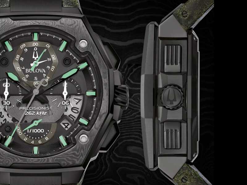 Bulova Precisionist X Special Edition Black Dial Stainless Steel