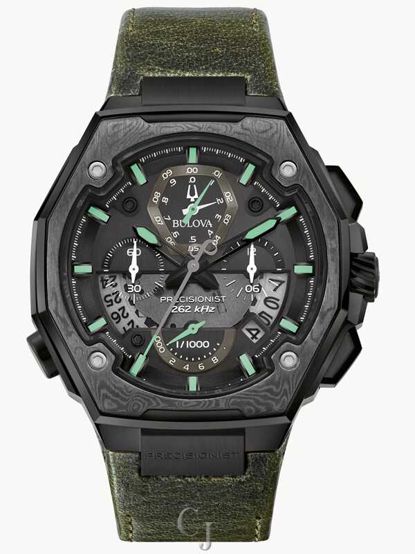 Bulova Precisionist X Special Edition Black Dial Stainless Steel