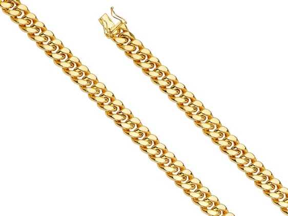 14KY 9.4mm Hol Miami Cuban