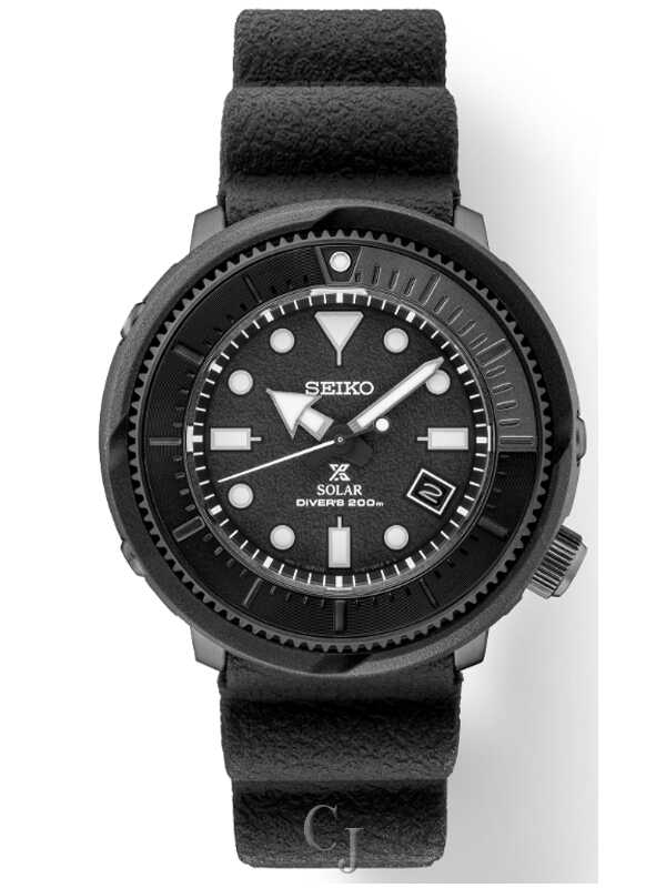 SEIKO PROSPEX SOLAR DIVER BLACK DIAL SNE567