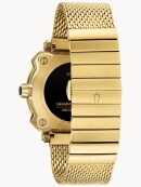 Bulova Grammy Gold-Tone Stainless Steel Black Dial Watch 97B163 - Image 3