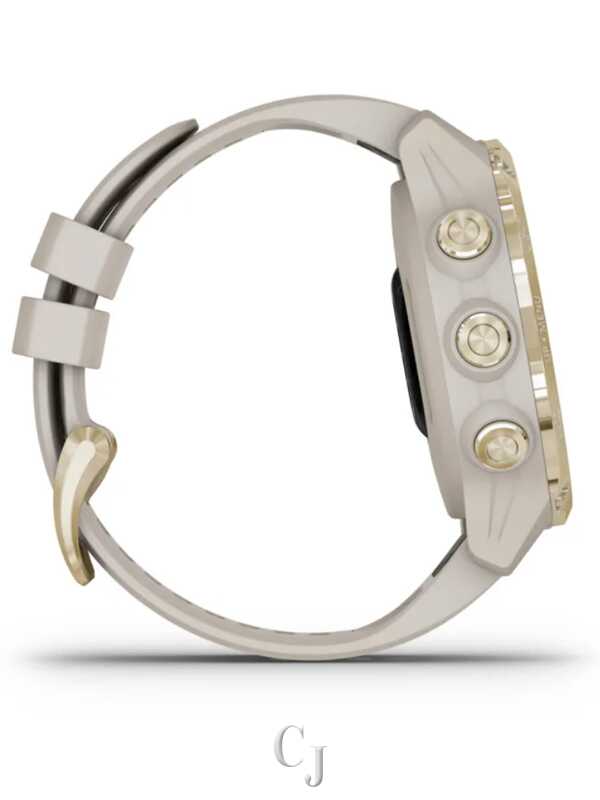 GARMIN DESCENT MK2S LIGHT GOLD W/ LIGHT SAND SILICONE BAND 010-02403-00 - Image 9