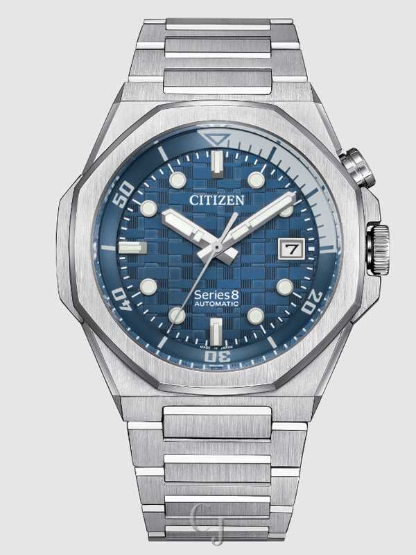 Citizen Series8 890 Blue Dial Automatic Stainless Steel Men's