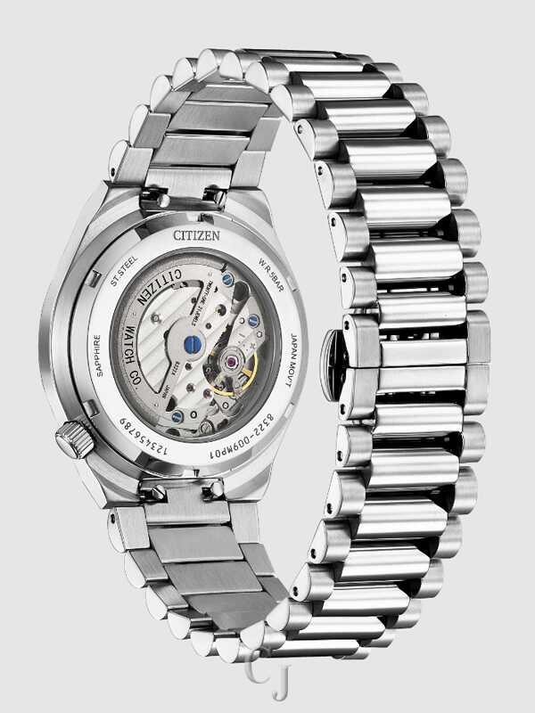 Citizen Tsuyosa Small Seconds Blue Dial Automatic Stainless Steel Men’s Watch NK5010-51L - Image 3