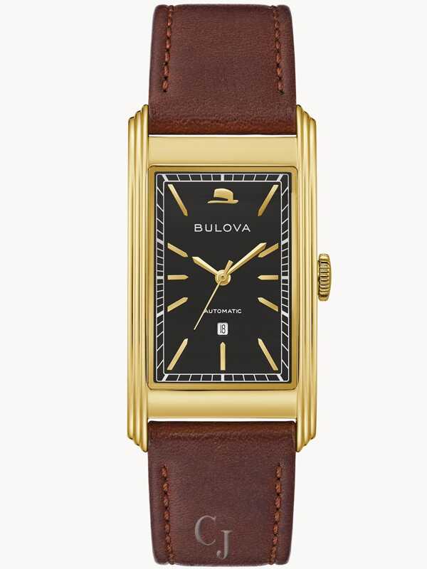 Bulova Frank Sinatra Chairman of the Board Black Dial Men’s Watch 97B224