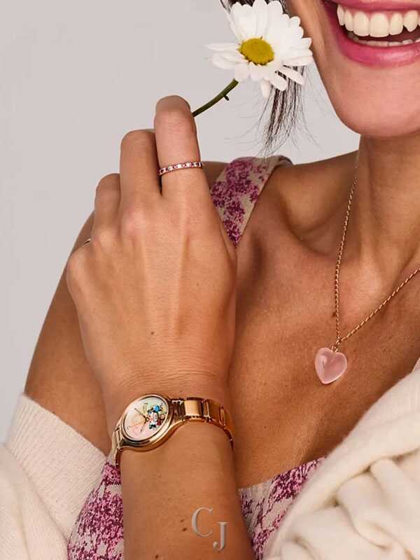 Citizen Disney Mickey & Minnie Mouse Take Paris Eco-Drive Women's