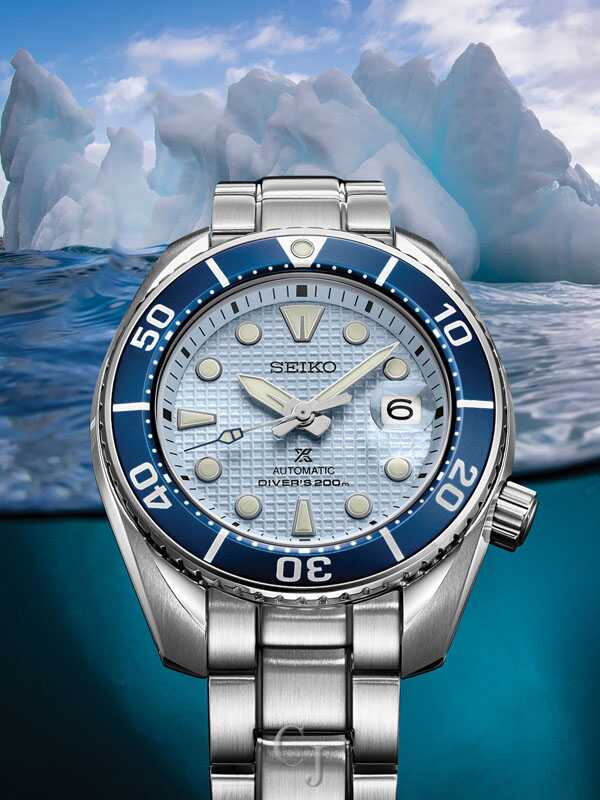 Seiko Prospex Special Edition Light Blue Dial Automatic Stainless Steel 200M Men’s Watch SPB179 - Image 4