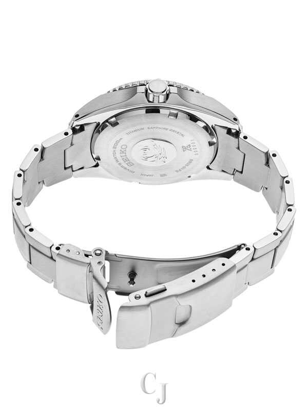 Seiko Prospex Automatic Diver Black Dial Titanium 200M Men's Watch