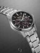 Seiko Presage Sharp Edged Series Black Dial Automatic Stainless Steel Men’s Watch SPB307 - Image 4