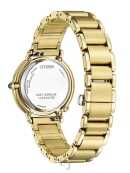 Citizen L Arcly Limited Edition Blue Dial Diamond Accent Eco-Drive Gold-Tone Stainless Steel Women’s Watch EM1099-57L - Image 4