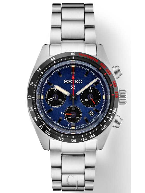 SEIKO PROSPEX SPEEDTIMER NAVY BLUE DIAL SSC815