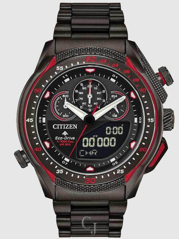CITIZEN PROMASTER SST BLACK DIAL MEN’S WATCH JW0137-51E