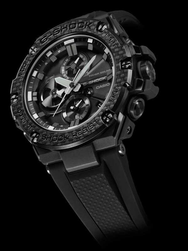 G-Shock G-Steel Bluetooth Tough Solar Carbon Core Guard Men's