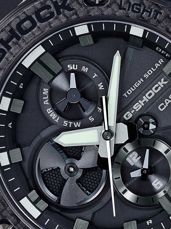 G-Shock G-Steel Bluetooth Tough Solar Carbon Core Guard Men's