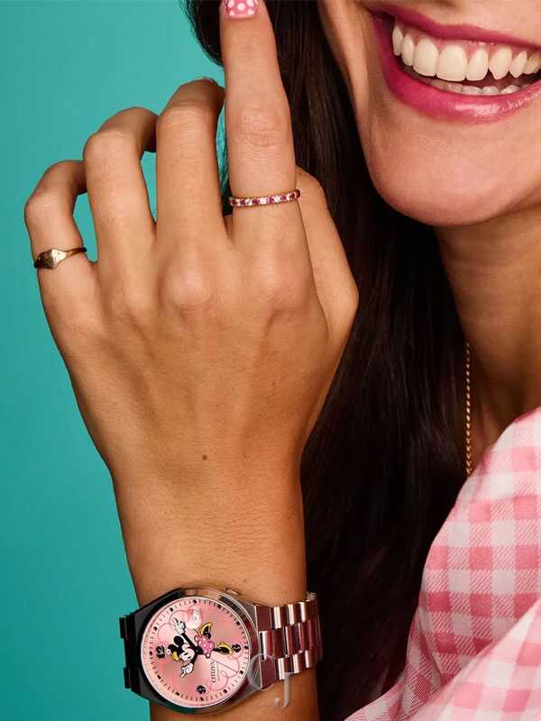 Citizen Tsuyosa Minnie Mouse Pink Dial Automatic Stainless Steel