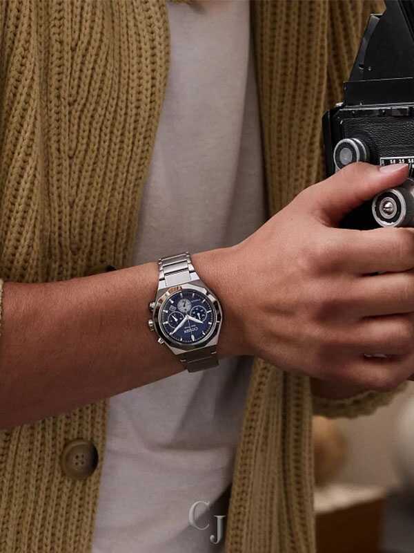 Citizen Zenshin Senkei Blue Dial Eco-Drive Chronograph Super