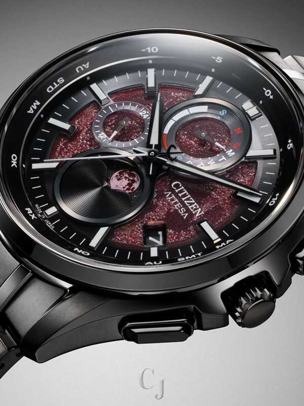 Citizen Attesa Red Dial Limited Edition Men's Watch BY1005-73Z