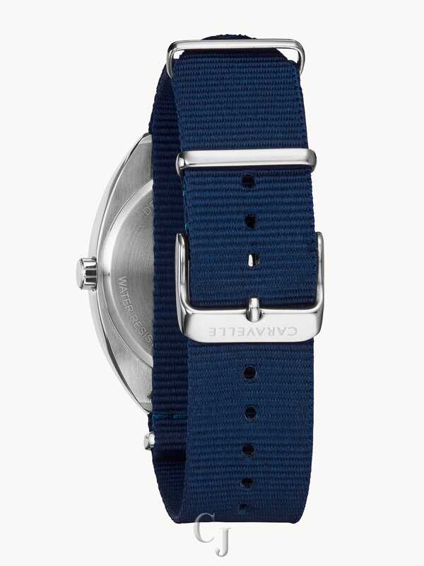Caravelle by Bulova Retro Blue Dial Men’s Watch 43B167 - Image 3