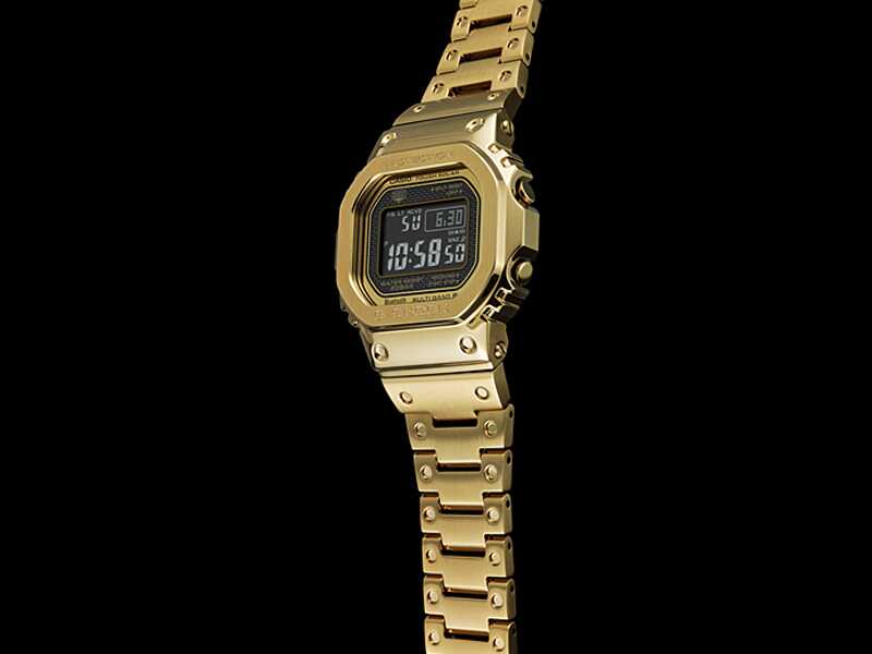 G-SHOCK FULL METAL GOLD-TONE BLUETOOTH GMW-B5000GD-9CR