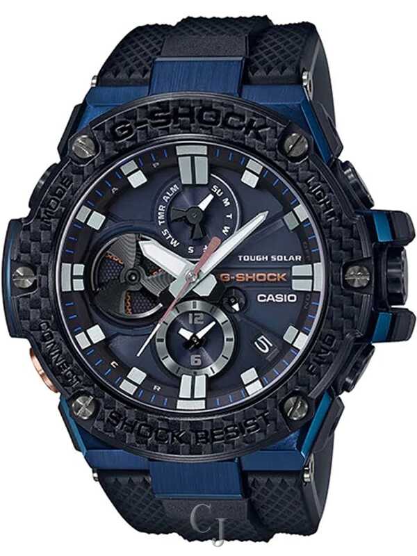 時計 G-SHOCK GST-B100 G-SHOCK G-STEEL GST-B100 CARBON SERIES WATCH GSTB100XB-2A