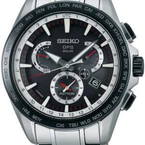 SEIKO ASTRON GPS SOLAR DUAL TIME SSE077 - Claudias Jewelry Inc