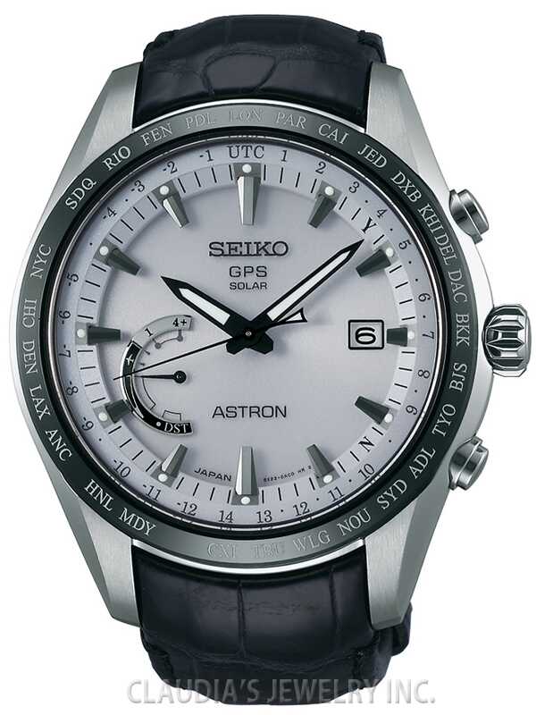 SEIKO ASTRON GPS SOLAR WORLD TIME SSE093 - Claudias Jewelry Inc