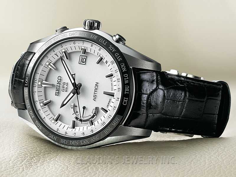 SEIKO ASTRON GPS SOLAR WORLD TIME SSE093 - Claudias Jewelry Inc
