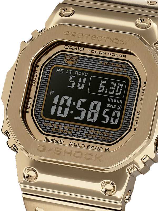 G-SHOCK FULL METAL GOLD-TONE BLUETOOTH GMW-B5000GD-9CR - Claudias