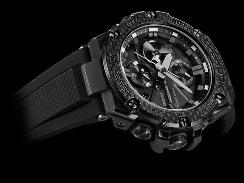 G-Shock G-Steel Bluetooth Tough Solar Carbon Core Guard Men's