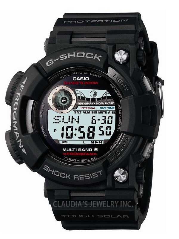 G-Shock Frogman Master of G Series Dive Watch GWF1000-1 - Claudias