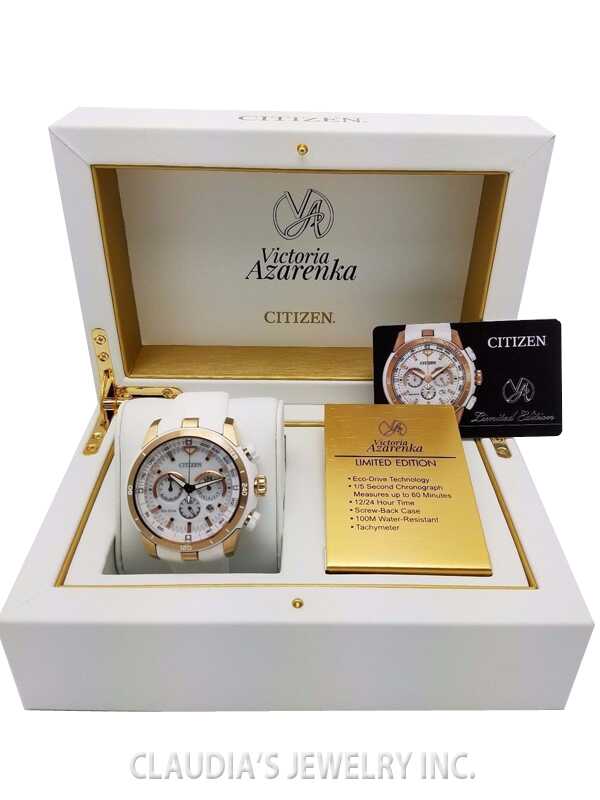 CITIZEN LIMITED EDITION VICTORIA AZARENKA ECOSPHERE CA4153-00A