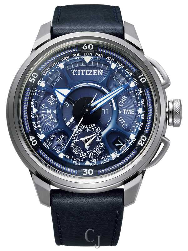 CITIZEN SATELLITE WAVE GPS F990 LIMITED EDITION BLUE DIAL CC7000
