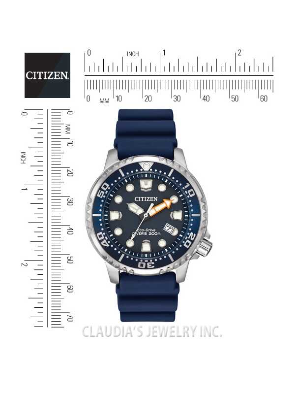 Citizen Promaster Professional Diver Blue Dial Eco-Drive 200M