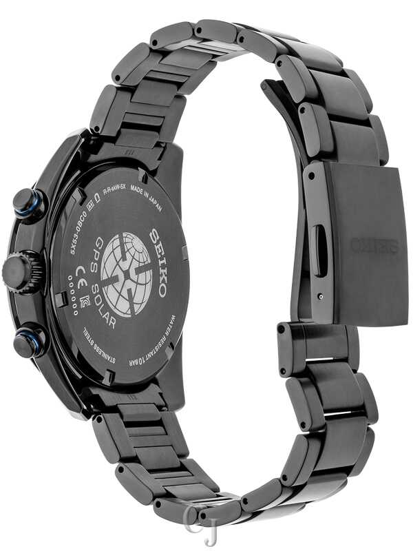 SEIKO ASTRON GPS SOLAR DUAL TIME BLUE DIAL SSH077 - Claudias