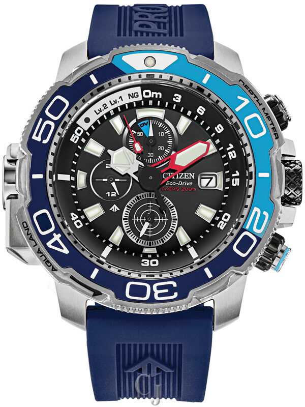 Citizen Promaster Aqualand Eco-Drive Stainless Steel Men's Watch