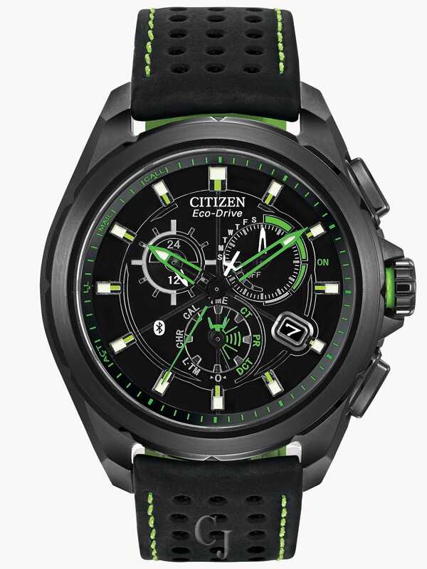 Citizen Proximity Black Dial Eco-Drive Bluetooth Men's Watch