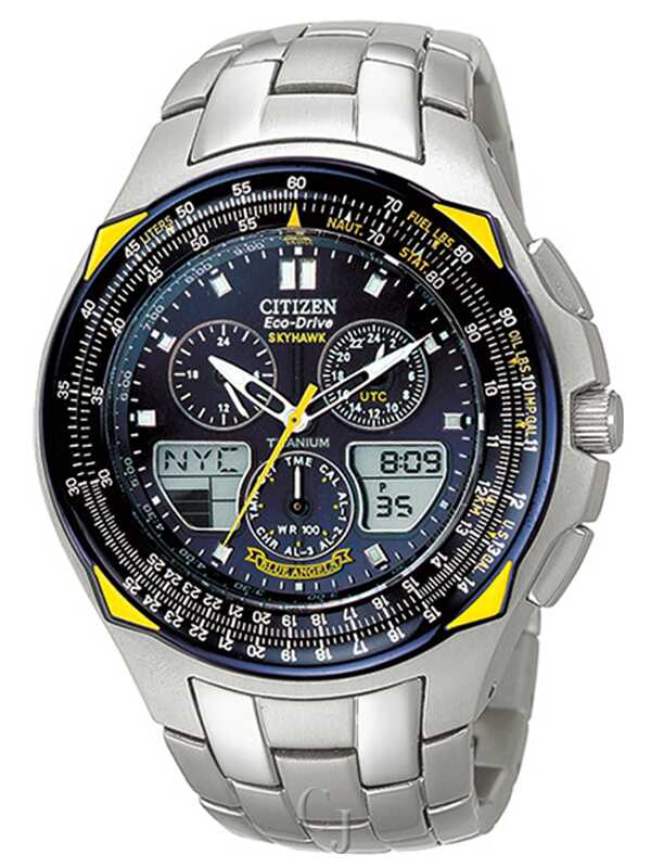 CITIZEN PROMASTER BLUE ANGELS SKYHAWK BLUE DIAL WATCH JR3090-58L