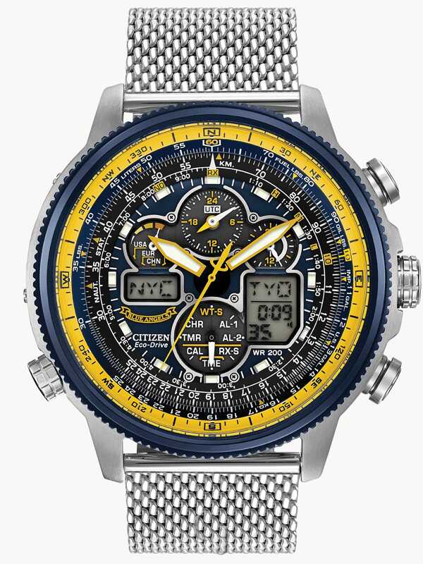 Citizen Promaster Navihawk A-T Blue Dial Eco-Drive Men's Watch