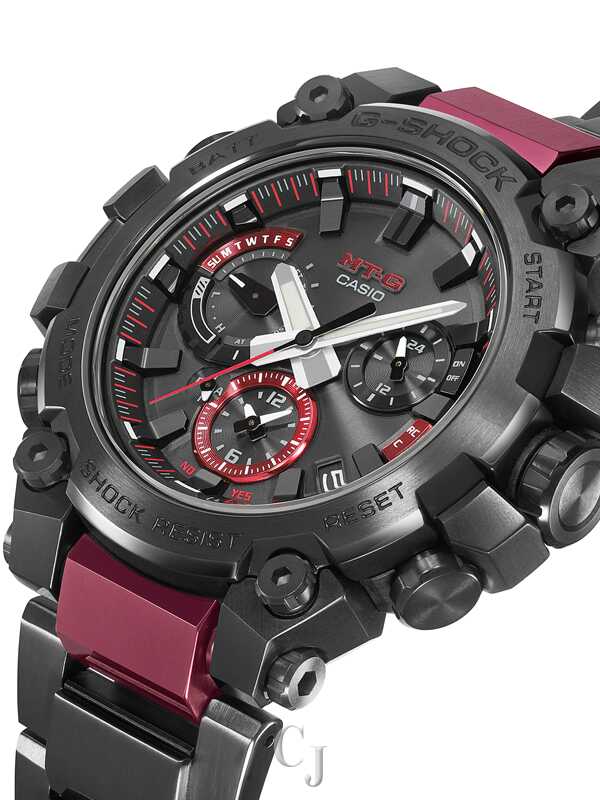G-Shock MT-G Connected Bluetooth Tough Solar Black Ion-Plated Men’s Watch MTG-B3000BD-1A - Image 2