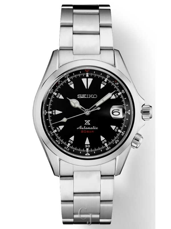 Seiko Prospex Alpinist Black Dial Automatic Stainless Steel 200M Men’s Watch SPB117