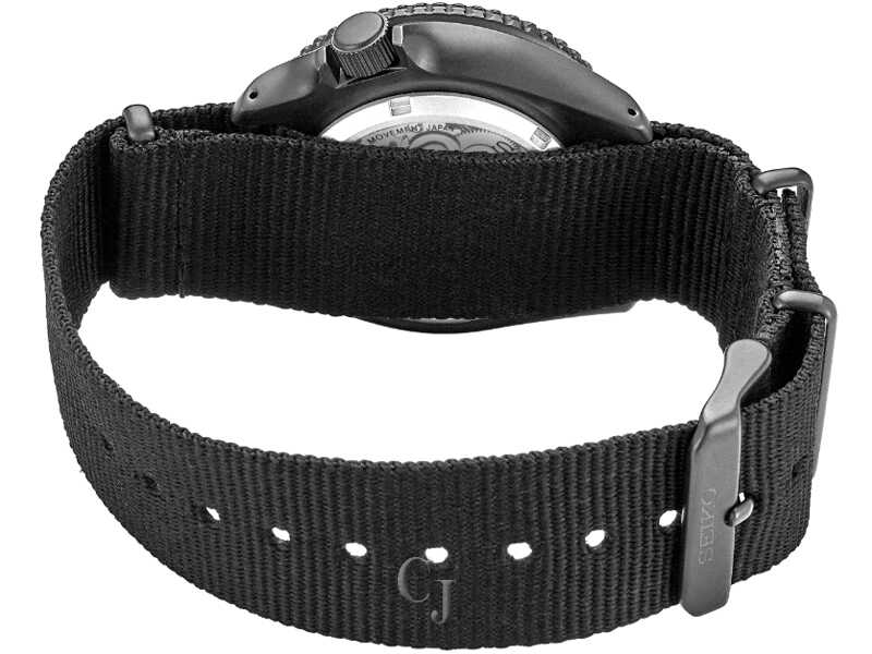 SEIKO 5 SPORTS BLACK DIAL MEN’S WATCH SRPD79 - Image 4