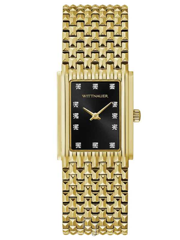 Wittnauer Jet Black Dial Quartz Women's Watch WN4092 - Claudias