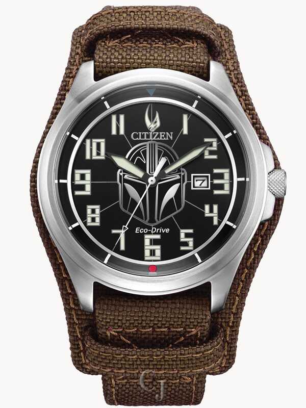 Citizen Star Wars Mandalorian Black Dial Eco-Drive Men's Watch