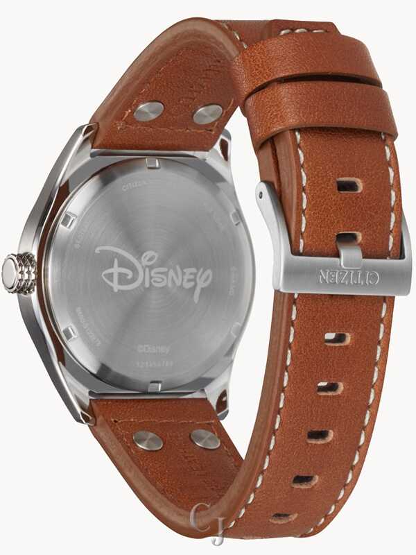 Citizen Disney Mickey Aviator Black Dial Eco-Drive Men's Watch
