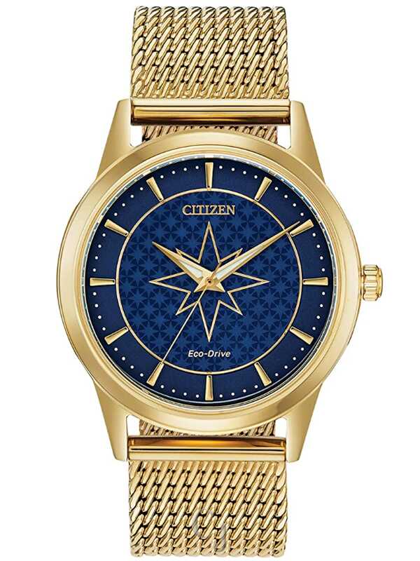 Citizen Marvel Captain Marvel Blue Dial Eco-Drive Stainless Steel
