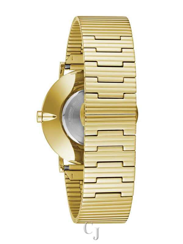 Wittnauer Gold-Tone Diamond Accent Quartz Men’s Watch WN3102 - Image 3